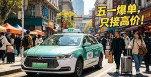 五一爆单预警，网约车司机的“掘金”时刻，准备好了吗？